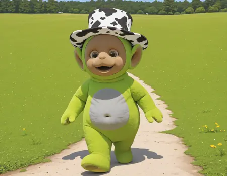 Dipsy - Teletubby ( Illustrious )