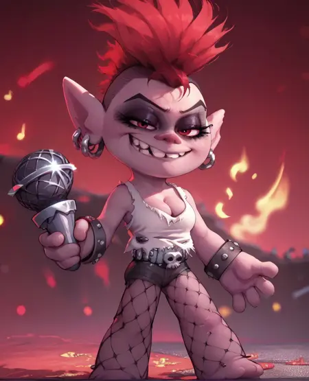 Queen Barb (Troll) - Trolls (Ponyxl/1.5)