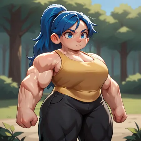 Bulky Girl [ Concept ] [ PXL / illustrious ] by Leaf