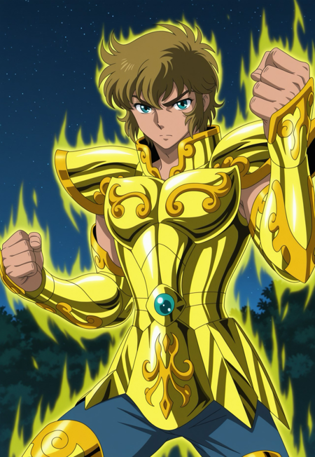 Leo Aiolia | Saint Seiya Soul of Gold Illustrious XL V1