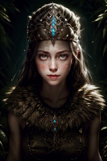 SenuaHell, 1girl, solo, realistic, tiara, crown
 <lora:SenuaHell:0.7>