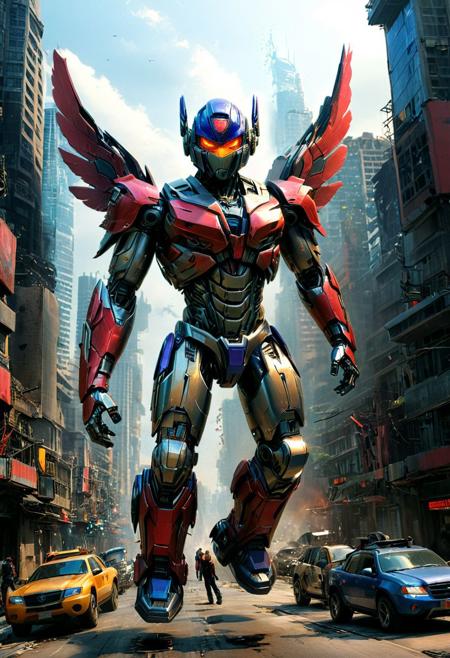 Cyborg boy, transformers style, fairy wings, the future, he flips over the city, high detail <lora:Android_XL:0.77> <lora:zavy-cntrst-sdxl:0.95> <lora:XSfenlie:0.45> <lora:xl_more_art-full_v1:1> <lora:extremely_detailed:0.7> <lora:Dynamic Poses:0.65> <lora:!action-sdxl-V0.5:0.7>