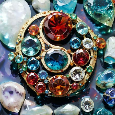 John Berkey Style page gemstones, jewelry, cozy <lora:John Berkey Style:1> <lora:add-detail-xl:1> <lora:xl_more_art-full_v1:1>