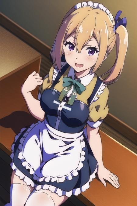 kawakami_mai,maid,white_apron