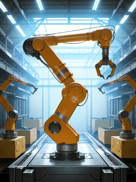 Industrial robot arm - IllustriousXL LoRA v1.0
