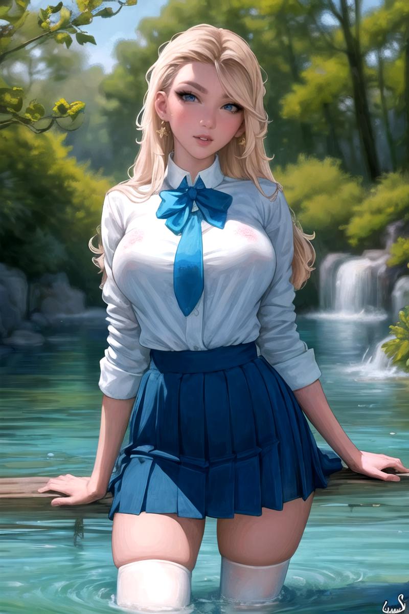 AI model image by ownwaifu