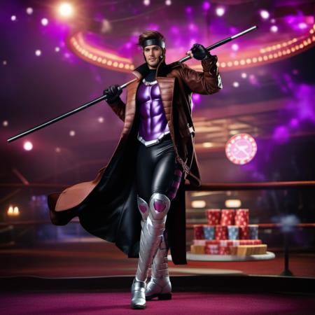 Gambit - Marvel Comics - SDXL Realistic & Anime v1.0