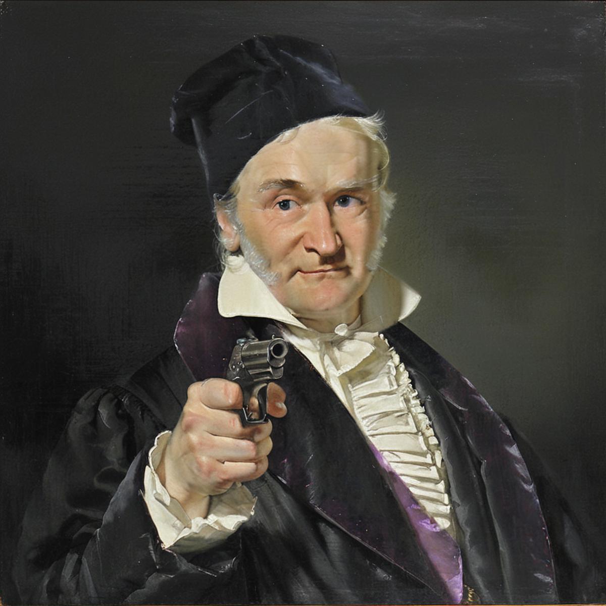 Carl Friedrich Gauss / Gauß image by TerrainTerraformed