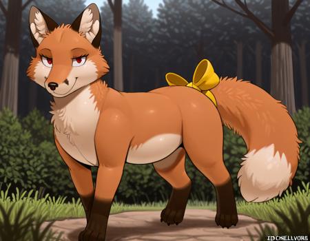 Michelle, the Red Fox [Fidchellvore] - [Illustrious/ NoobAI] []Illustrious] - V1