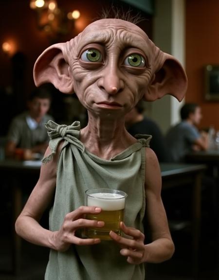 Dobby - Harry Potter - Flux1.D & SDXL v1.0 Flux1.D