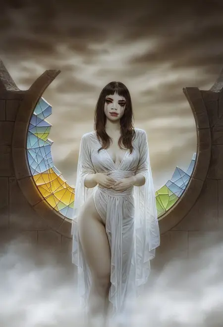 Abandoned Building/Room (Luis Royo style)