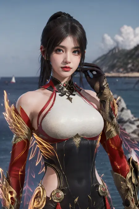 永劫无间 沈妙 朱雀星衣 | Naraka shengmiao zhuquexingyi