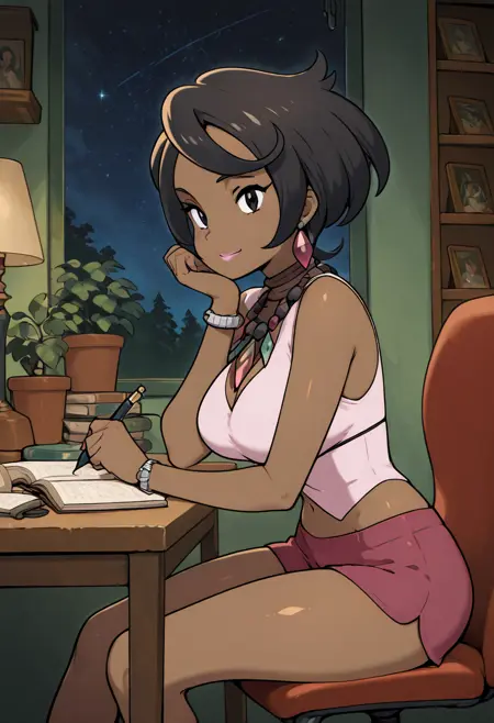 Olivia: Bold Boulder Beauty | ライチ (Pokemon) [Illustrious]