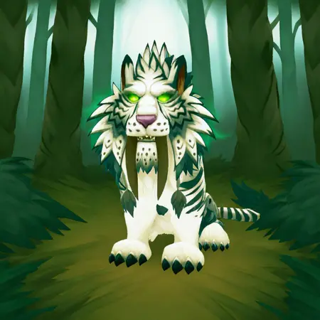 Cat Form Ashamane (Primal Stalker) (World of Warcraft  ILLUSTRIOUS