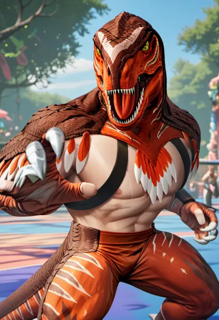 King of Dinosaurs-King of Fighters