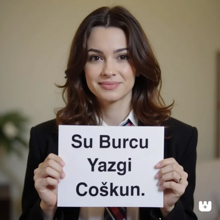 Turkish Actress - Su Burcu Yazgı Coşkun Flux - LoRa v1.0