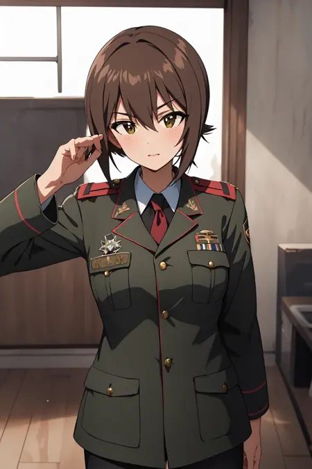 Girls Und Panzer - Maho