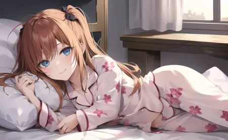 Soine (添い寝) / Lying down with pose