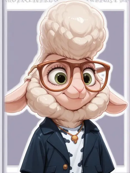 Dawn Bellwether (ZT) [Illustrious & Pony SDXL & SD 1.5]