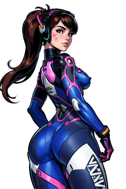 D.va (Overwatch) image by Marlosart