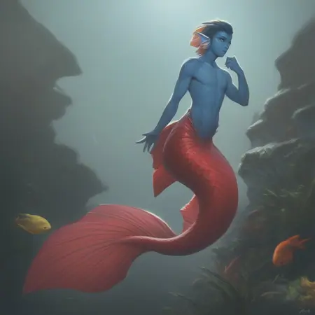 Mermen (variated tails)