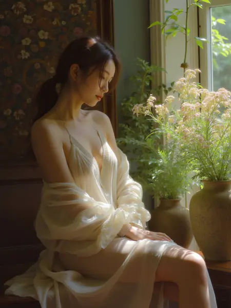 酥烟袅_光影纯欲