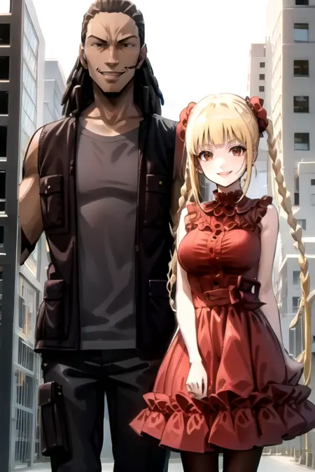 Wang x Shuka Karino (Darwin's Game)