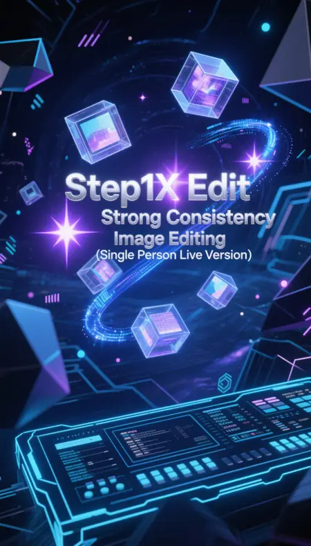Step1X Edit Strong Consistency Image Editing (Single Person Live Version)