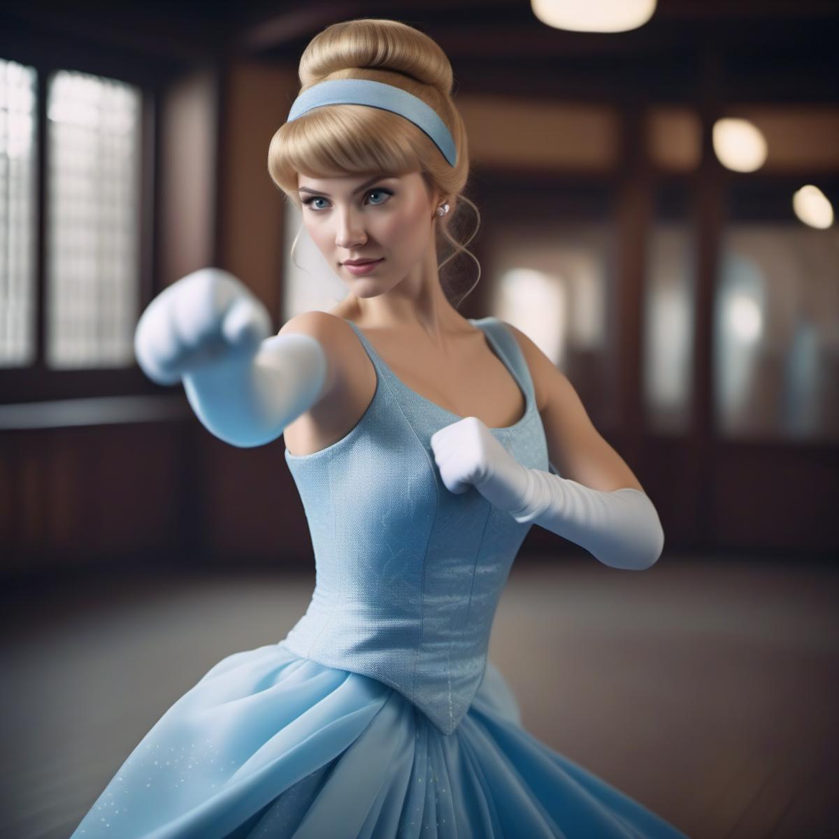 Cinderella - 1950 film and realistic - SDXL image by PhotobAIt