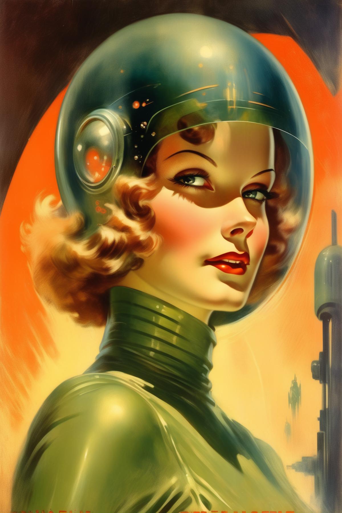 Rolf Armstrong Style image by Kappa_Neuro