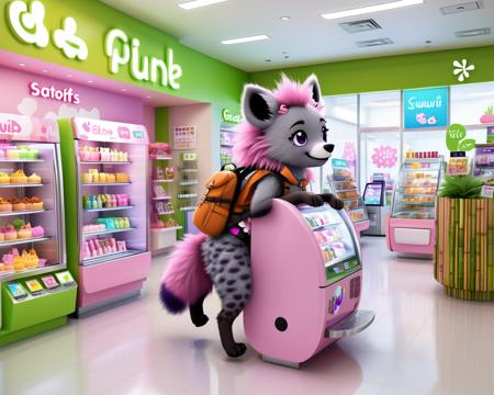 purple eyes fursona, a fluffy brown in a tutu running around, (hyenas:1.2) in a technology store selling phones. <lora:AeroXL-000325:0.6> dewlap a green globe with leaves and water drops on a pedestal  beautiful ui ui card clean kawaii floral wearing a backpack Christmas Green nature TECHNOLOGY with fish cute, very detailed wide shot photo  date architecture Cotton Candy Pink Agreeable Gray swirls reddish (escalator stairs of glass:1.2) a large fountain in the middle (punk rock:1.2) edgy and cool big open bamboo colorful fridge frozen yogurt shop many foxes, chairs bakery, Cookies kawaii cherry blossoms orange  multiple on a bunch by the swirl talking to the clerk