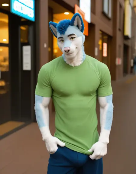 Fluke the Husky