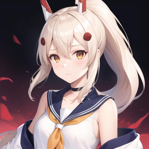 绫波-碧蓝航线（Ayanami-Azur Lane） image by King_Dong