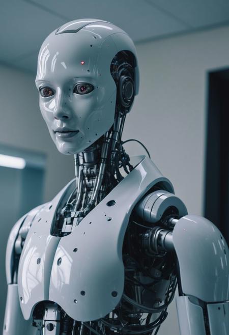A film photograph of what it feels like to be an ai