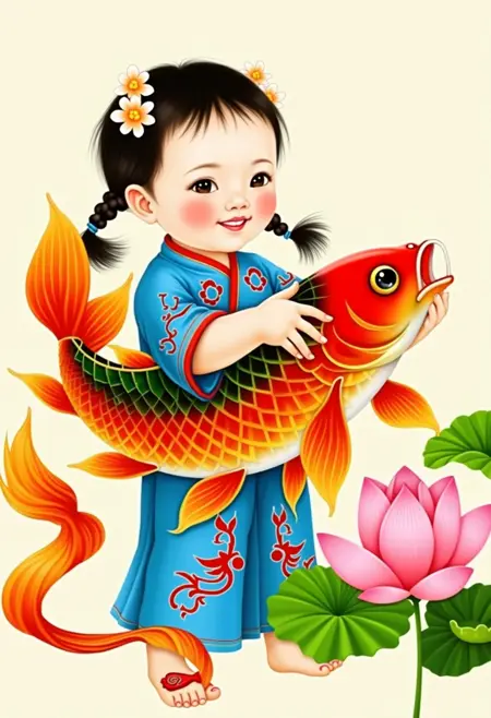 Chinese New Year Picture (中国年画)