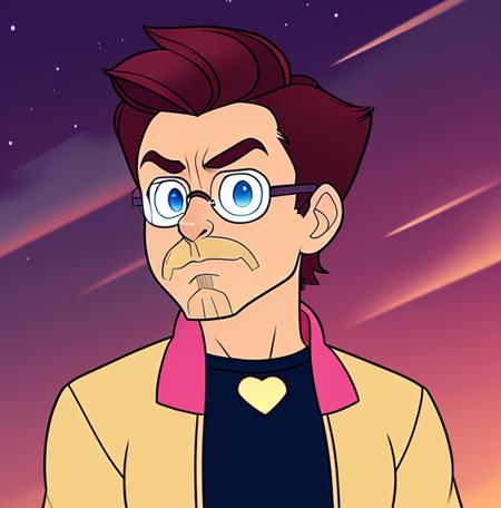 Robert Downey, Jr., steven universe style <lora:Steven Universe Style:0.7>