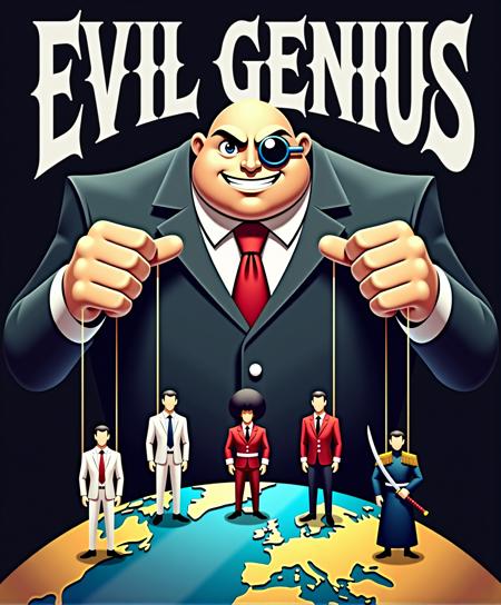 Evil Genius 2004 [SDXL+FLUX] FLUX