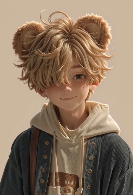 Layered Messy Hair - Hair Style V1
