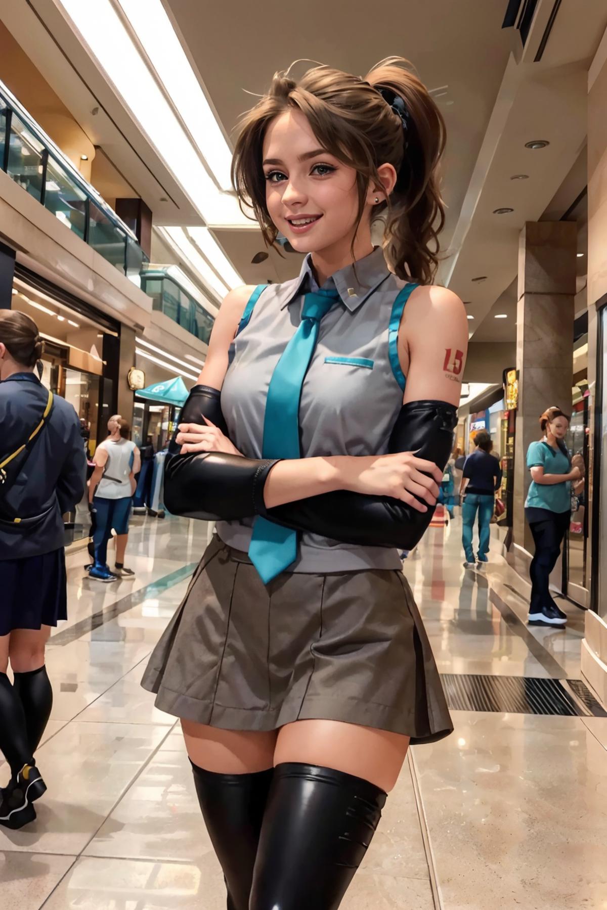 Hatsune Miku Classic Costume Cosplay (Outfit) image by wikkitikki