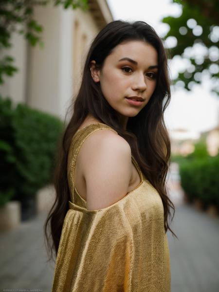 Realistic photo of a beautiful gr4c3f woman,1girl,solo,long hair,looking at viewer,smile,brown hair,black hair,brown eyes,upper body,parted lips,blurry,lips,blurry background,portrait,realistic,soft lighting, professional Photography, Photorealistic, detailed, RAW, analog, sharp focus, 8k, HD, high quality, masterpiece<lora:gr4c3f:1.0>