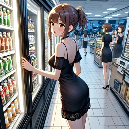 beverage display cooler