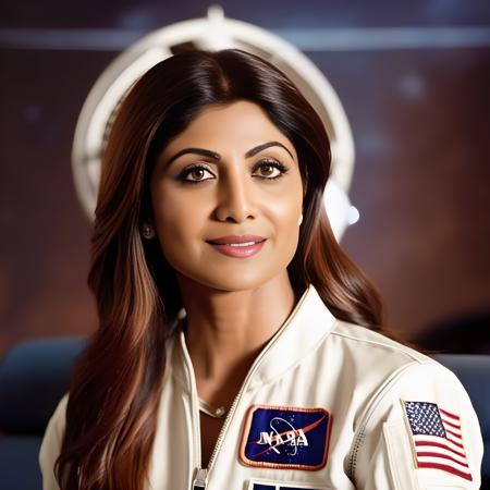 cinematic film still (ShilpaShetty)<lora:ShilpaShettySDXL:1>  photo of ShilpaShetty  as an astronaut . shallow depth of field, vignette, highly detailed, high budget, bokeh, cinemascope, moody, epic, gorgeous, film grain, grainy