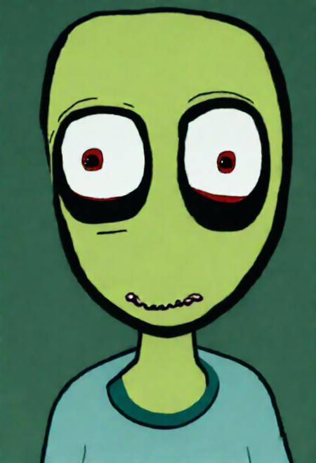 David Firth's Salad Fingers Pixart-Sigma Lora v1.0 (1024px-ms)