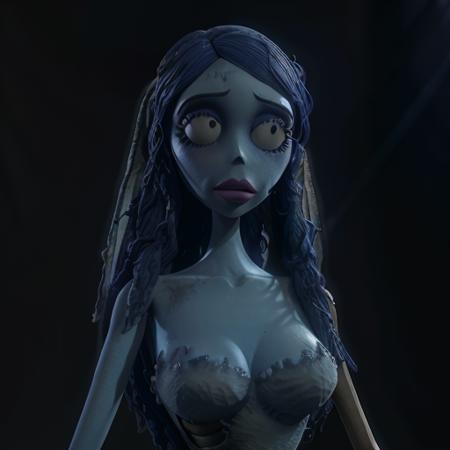 <lora:EmilyTheCorpseBride 10:.75> woman, perfect lighting, blender render, octane render