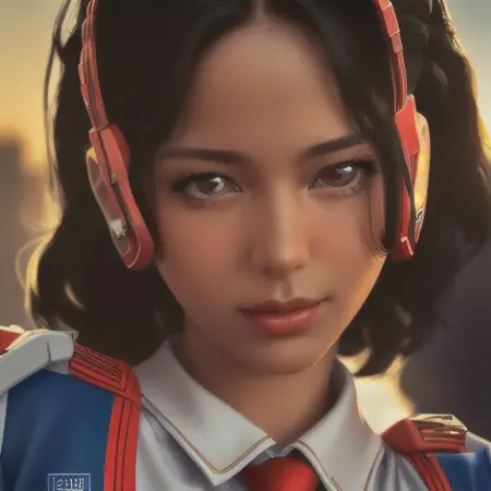 Bishoujo Starscream (Anime girl Starscream)