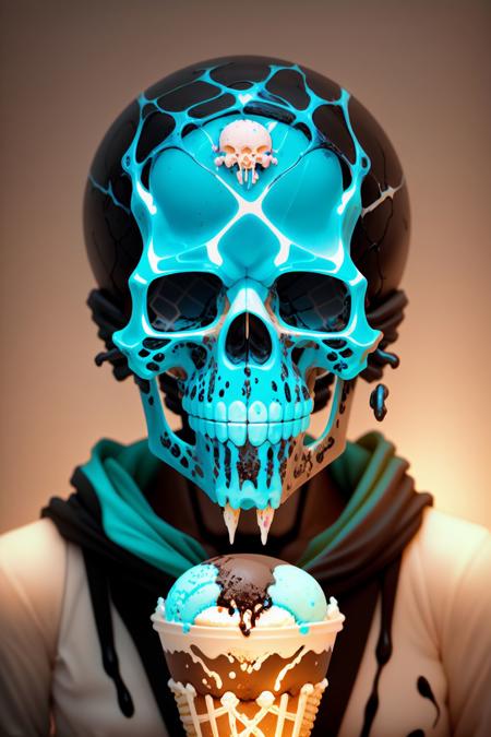 epoxy_skull, (icecream:1.2),  <lora:epoxy_skull:1>  <lora:epiNoiseoffset_v2:1>