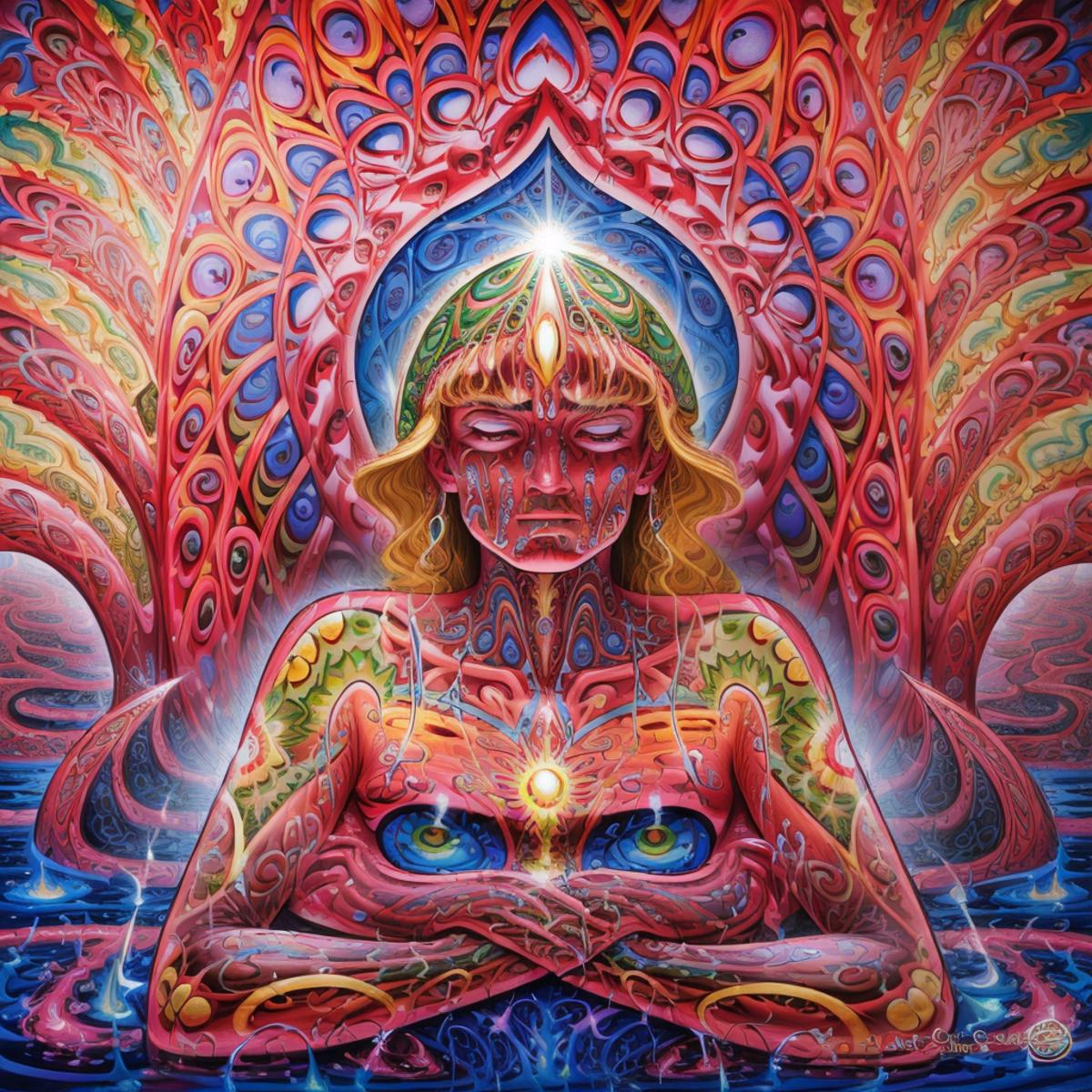 Alex Grey style art (SD 1.5) image by getphat