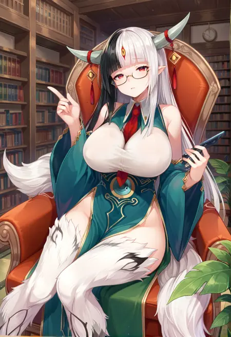 Hakutaku - Monster Girl Encyclopedia (MGE)