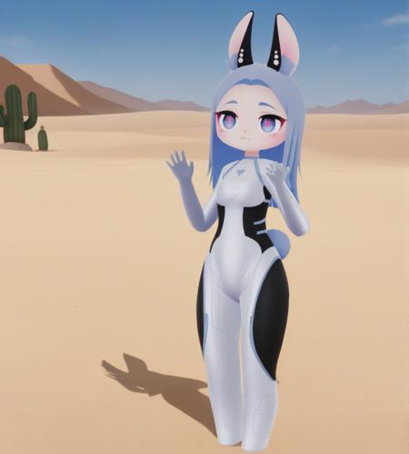 space bun vrchat avatar / illustrious V1