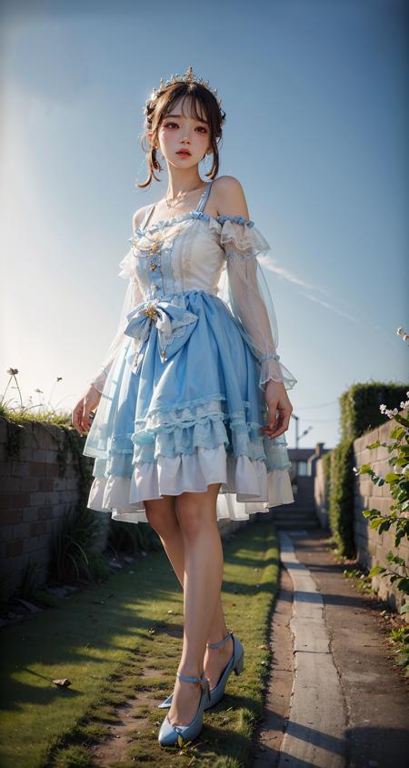 cshy \(manaka nemu\) cyan dress